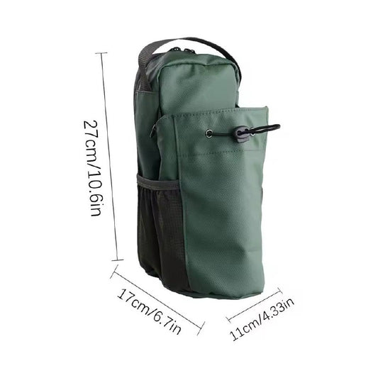 HydroVibex™ Magnetic Gym Sling Bag – Waterproof Crossbody with Bottle & Phone Holder