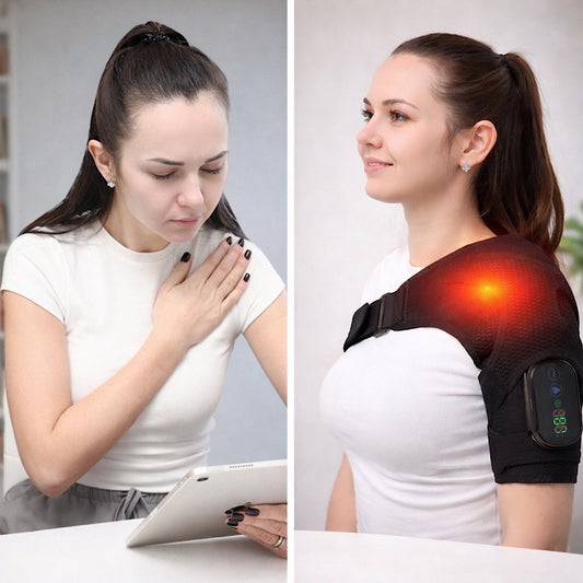 HydroVibex™ Heated Shoulder Comfort Wrap with Vibration