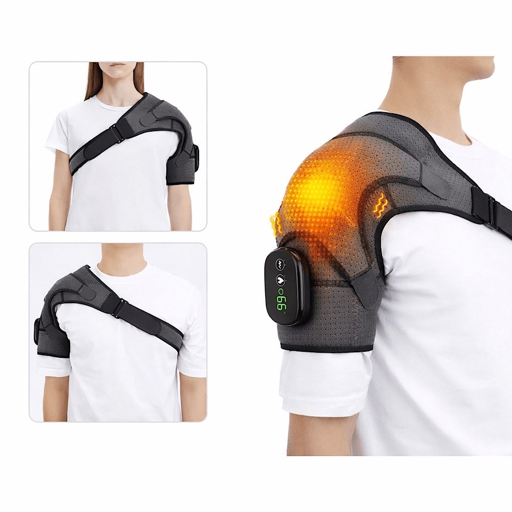 HydroVibex™ Heated Shoulder Comfort Wrap with Vibration