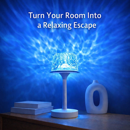 Aurora™ Water Ripple Projection Lamp