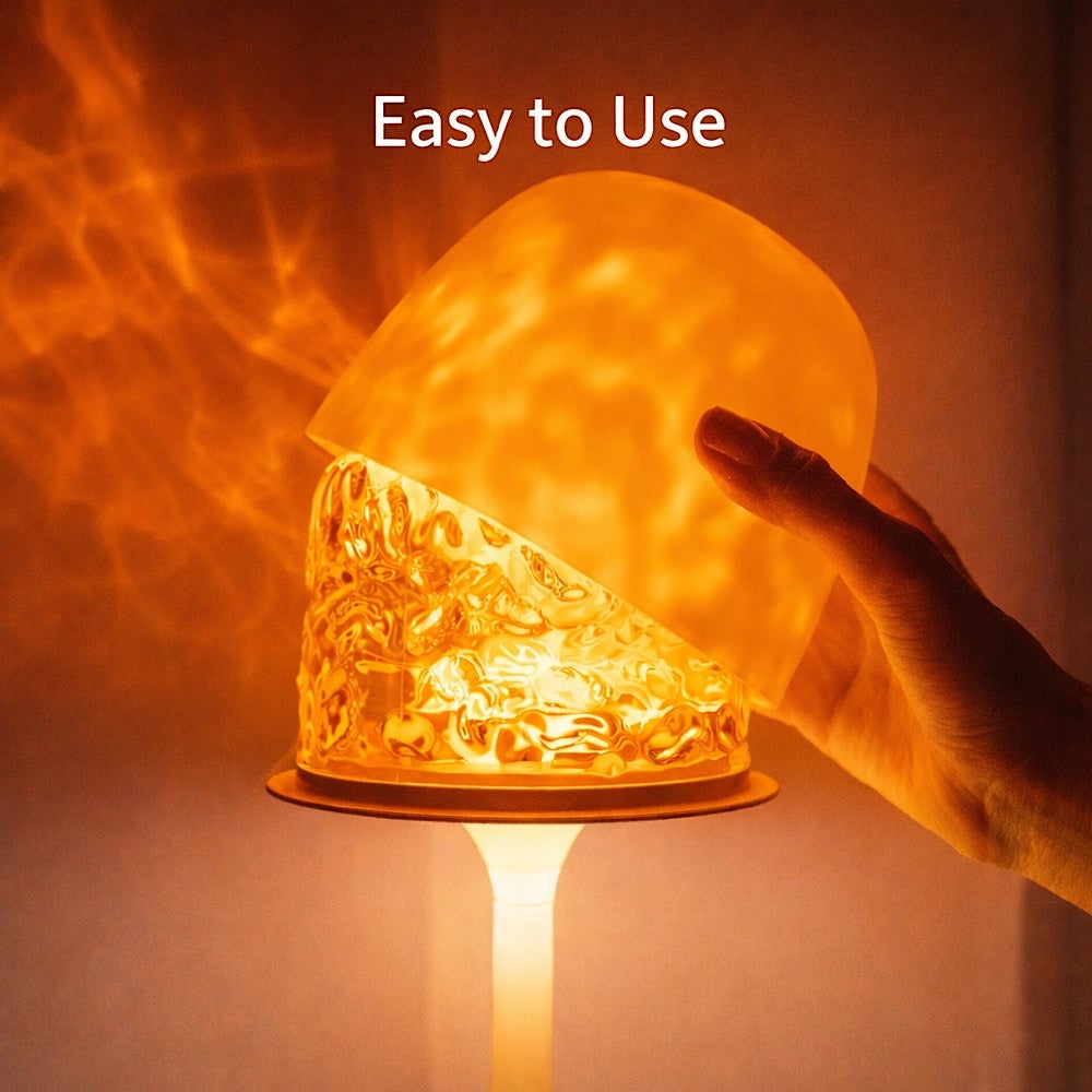 Aurora™ Water Ripple Projection Lamp