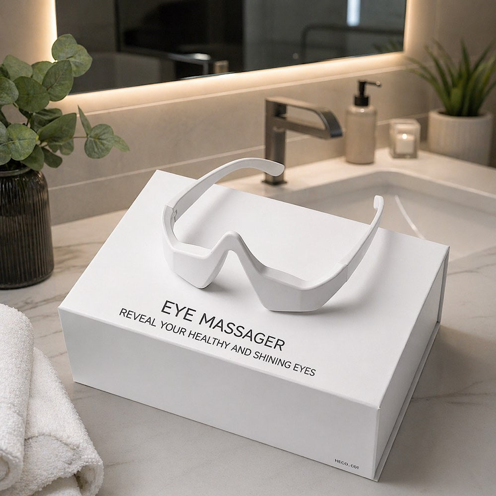 HydroVibex™ Red Light Eye Massager for Daily Relaxation