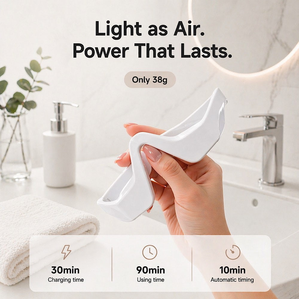 HydroVibex™ Red Light Eye Massager for Daily Relaxation