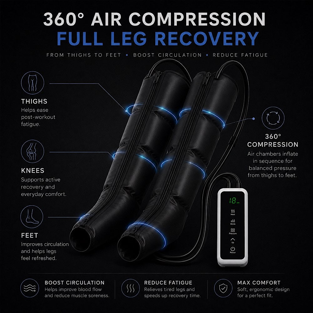 HydroVibex™ Air Compression Recovery Boots