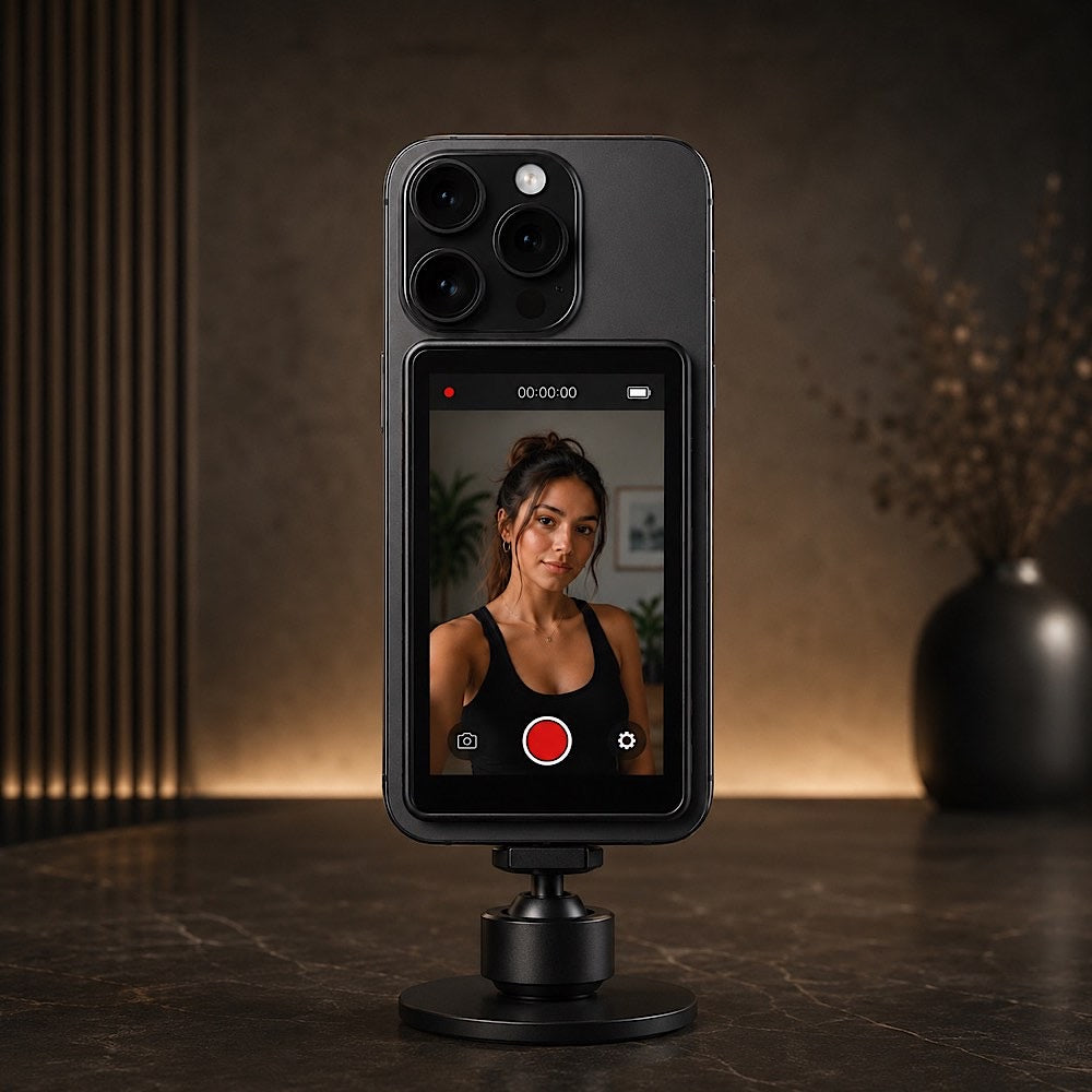 HydroVibex™ SnapView Magnetic Selfie Monitor