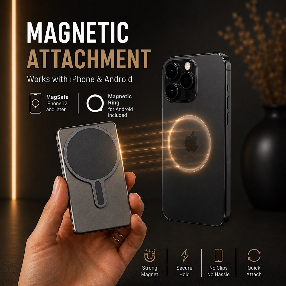 HydroVibex™ SnapView Magnetic Selfie Monitor