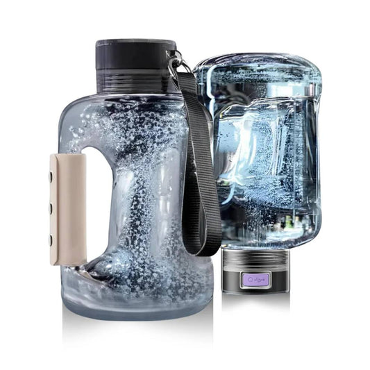 HydroVibex™ 51 oz (1.5 L) Portable Hydrogen-Rich Sports Water Bottle