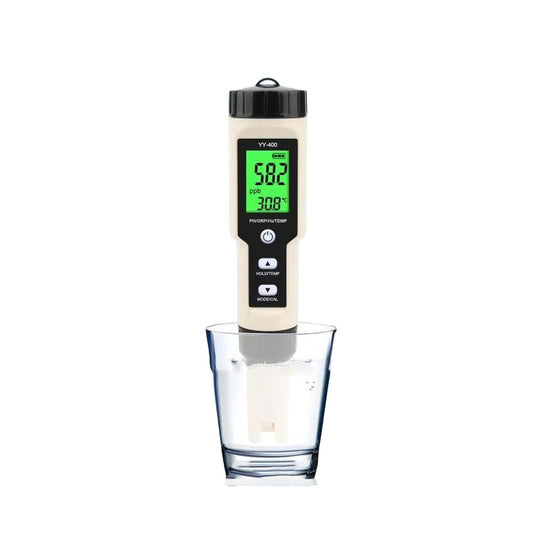 HydroVibex™ Hydrogen Concentration Meter 4-in-1 Water Quality & Purity Tester