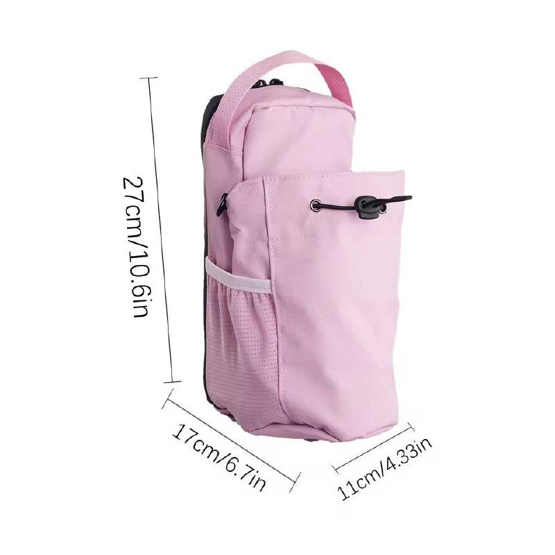 HydroVibex™ Magnetic Gym Sling Bag – Waterproof Crossbody with Bottle & Phone Holder
