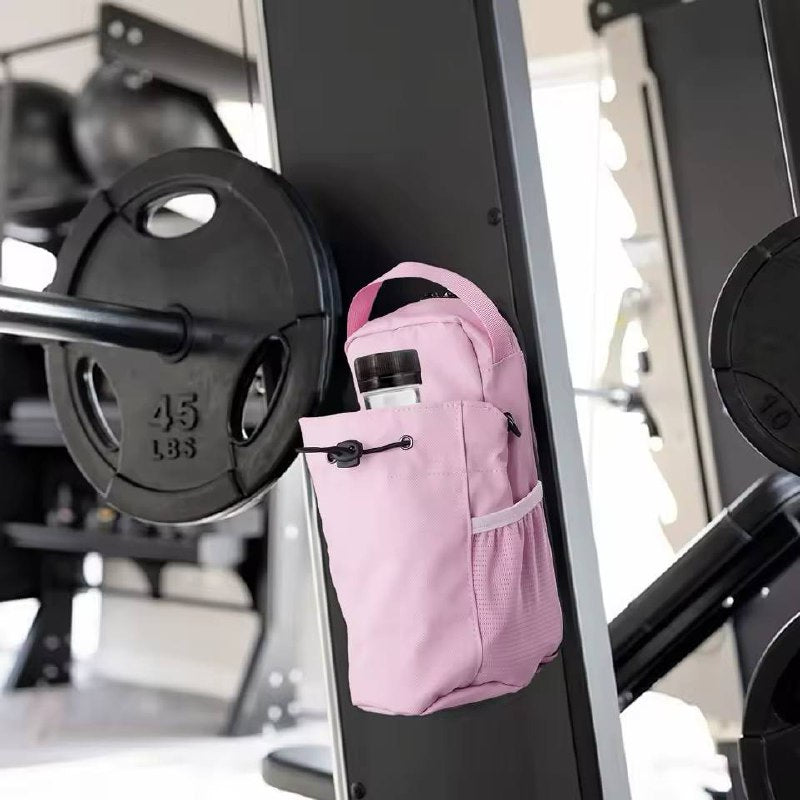 HydroVibex™ Magnetic Gym Sling Bag – Waterproof Crossbody with Bottle & Phone Holder