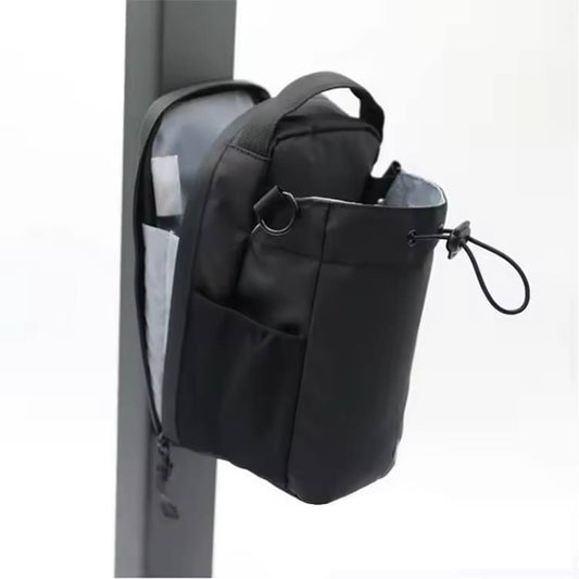 HydroVibex™ Magnetic Gym Sling Bag – Waterproof Crossbody with Bottle & Phone Holder